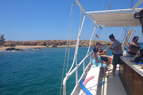 From Chania: Boat Trip to Lazaretta Island with Swim Stop