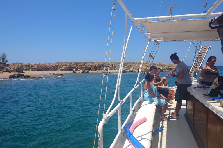 From Chania: Boat Trip to Lazaretta Island with Swim Stop