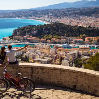 Hyggelig: #ILoveNICE elsykkeltur med lokal guide