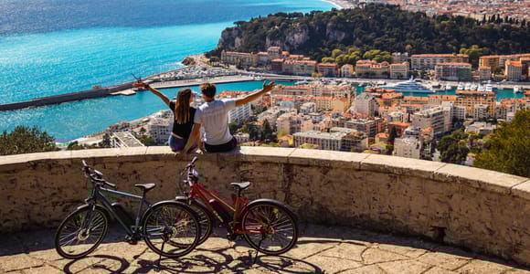 Nizza: Villefranche Geführte Elektrofahrrad Tour