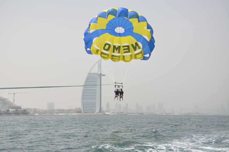 Dubaï expérience de parachute ascensionnel avec Burj Al Arab View