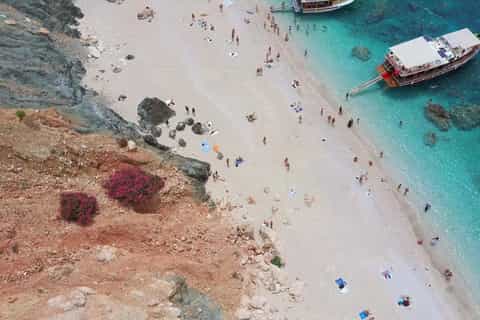 From Antalya or Kemer: Suluada Island Boat Trip with Lunch