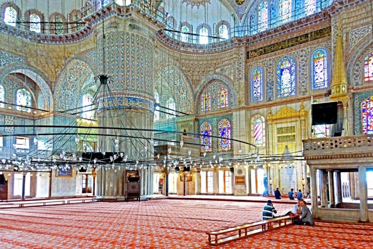 Istanbul : visite de la vieille ville, croisière sur le Bosphore, téléphérique et déjeunerIstanbul : croisière dans la vieille ville et sur le Bosphore, corne d'or et déjeuner