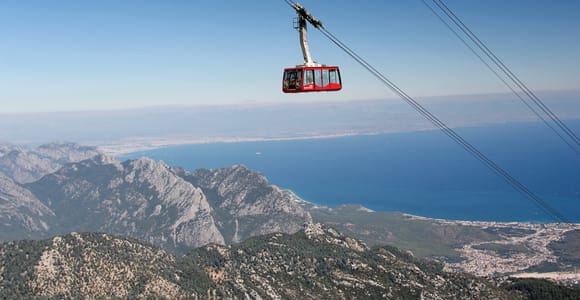 From Antalya or Kemer: Olympos Cable Car Ticket