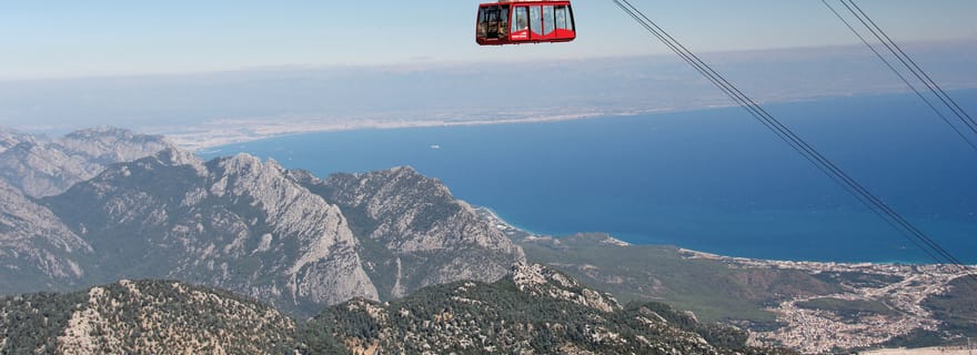 Depuis Antalya ou Kemer : Billet pour le téléphérique d'Olympos