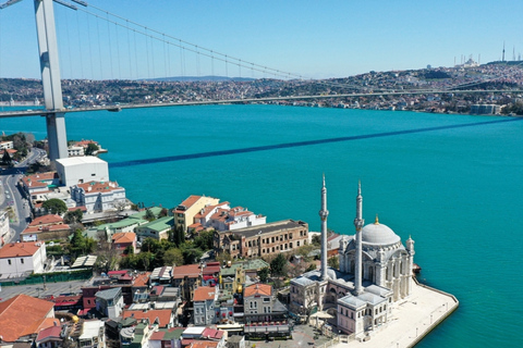 Istanbul: crociera sul Bosforo, tour in autobus, Corno d&#039;Oro, funiviaTour con prelievo dall&#039;hotel