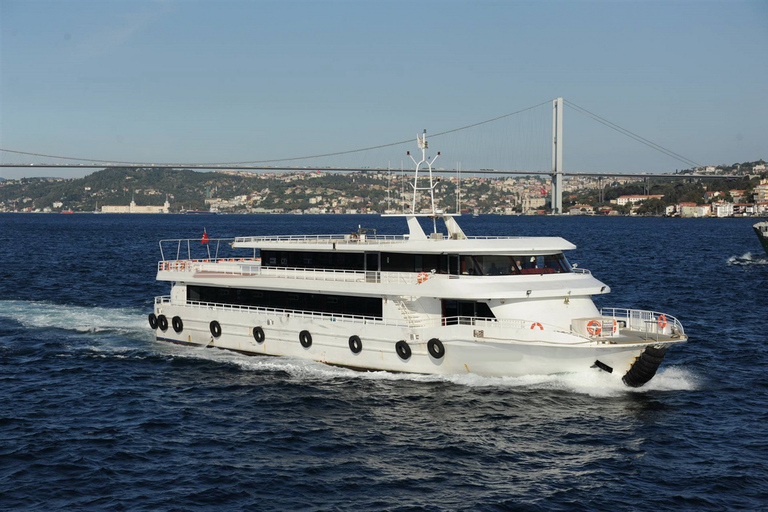 Istanbul: Bosporus-cruise, bustour en kabelbaanrit