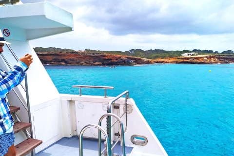 Ibiza: Cruise to Formentera with Open Bar and Buffet Lunch Excursion from Figueretas