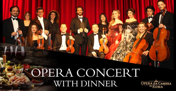 Rome: Italian Opera Concert and Traditional Dinner