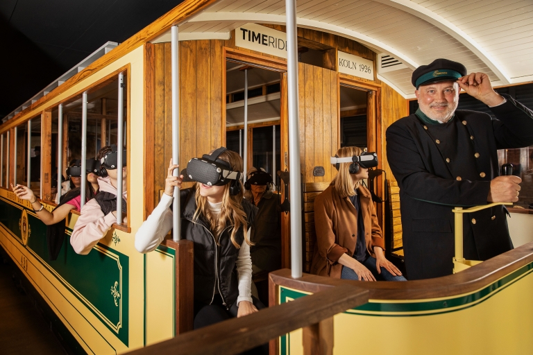 Cologne: TimeRide VR Time Travel Experience Ticket Tour in German Tickets 2024