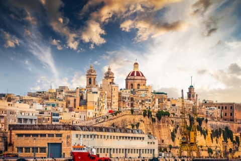 Z Valletty: Birgu, Cospicua i Senglea Tour z rejsem