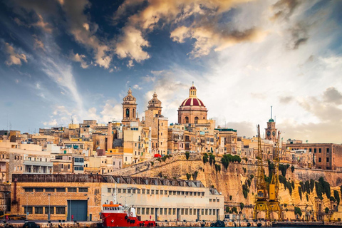 Desde La Valeta: Birgu, Cospicua y Senglea Tour con crucero