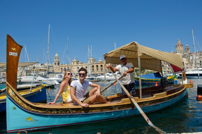 Van Valletta: Birgu, Cospicua en Senglea Tour met cruise