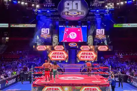 Mergulha na vida nocturna mexicana: chupitos, Mariachis e lucha libre.