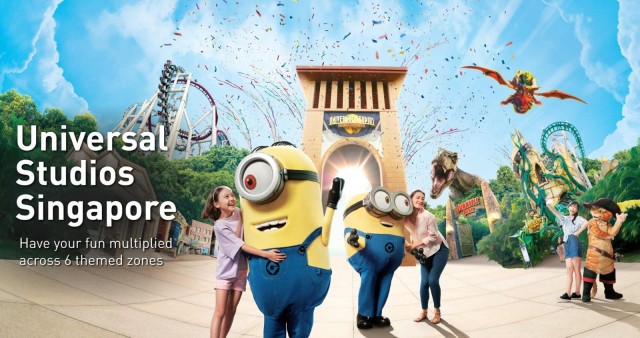 Visit Singapore Universal Studios Singapore Entry Ticket in Sentosa