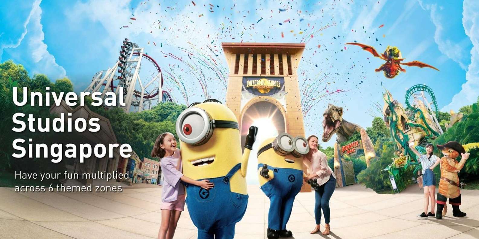 Сингапур: входной билет в парк развлечений Universal Studios в Сингапуре |  GetYourGuide