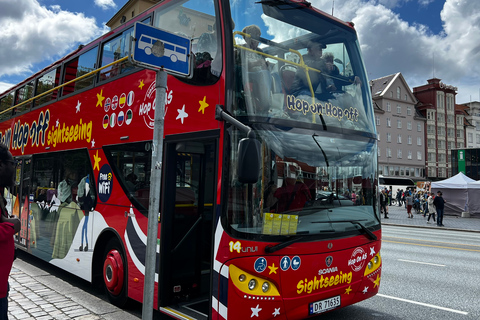 Bergen: 24-uurs sightseeingbus ticketBergen 24-uurs sightseeingbus ticket