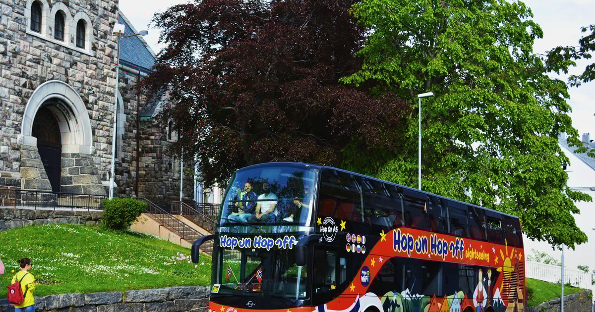 Bergen 24 órás HopOn HopOff buszjegy GetYourGuide
