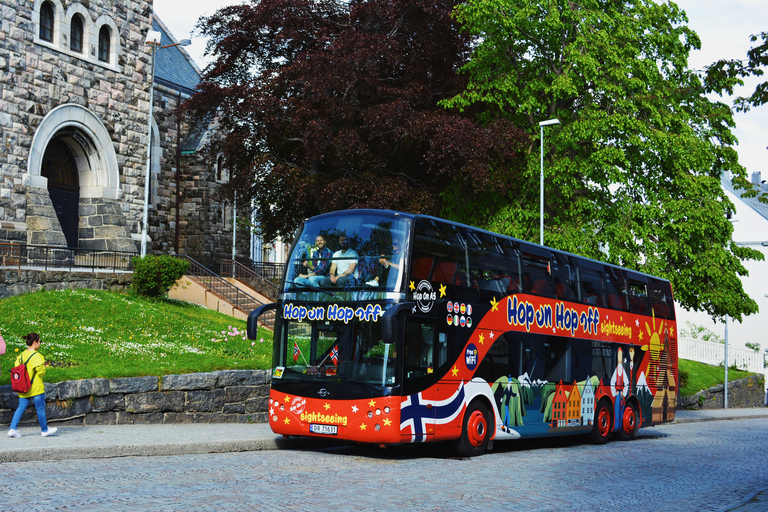 Bergen: 24-Hour Hop-On Hop-Off Bus Ticket Bergen 24-Hour Hop-On Hop-Off Bus Ticket