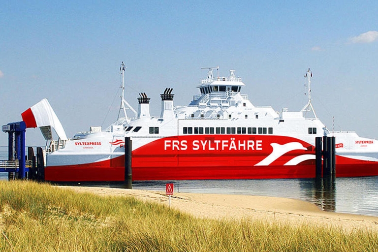 Sylt: retour of enkele passagiersveerboot naar Rømø, DenemarkenVan Sylt: enkele reis passagiersveerboot naar Rømø