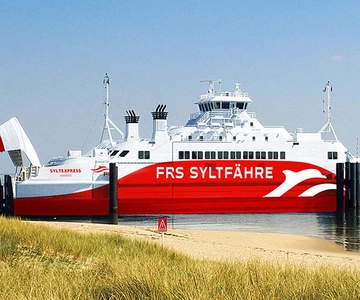 Sylt: Passagerarfärja tur och retur eller enkel resa till Rømø, Danmark