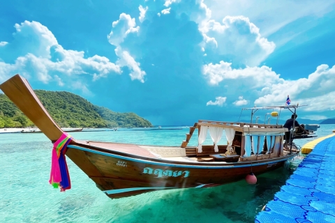 Depuis Phuket : excursion en bateau privé vers les îles environnantesDe Phuket: excursion en bateau privé à Koh Hey et Koh Mai Ton