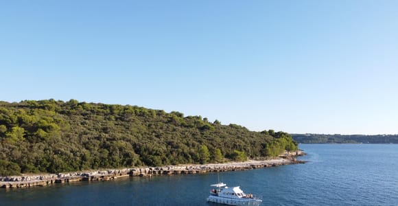From Pula: Private Boat Tour to Brijuni National Park