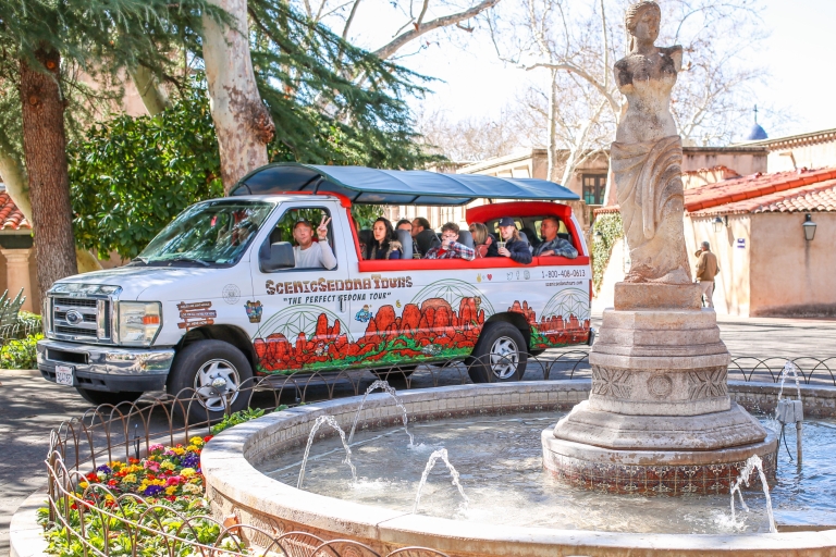 Sedona : visites touristiques, histoire et shopping en bus ouvert