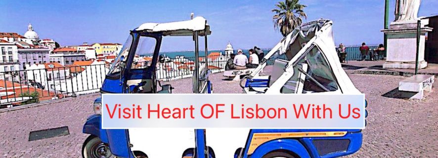 Lissabon: Stadt-Highlights Tuk-Tuk Tour mit Transfer