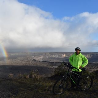 Volcanoes National Park & Lava Viewing Area E-Bike Tour