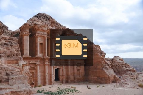 Jordania: eSIM-mobiilidatan verkkovierailusopimus