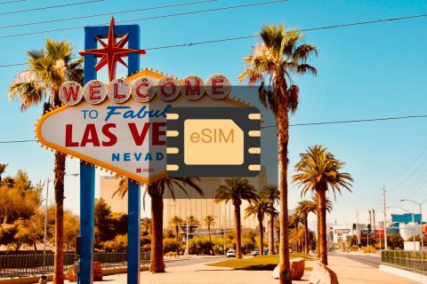 Las Vegas: piano dati roaming eSIM USA