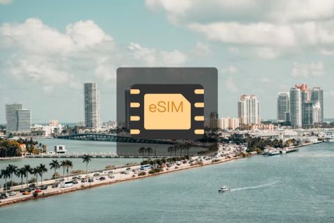 Майами: роуминговый тарифный план eSIM в США