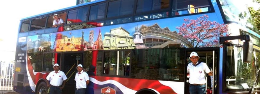 San José : Visite guidée de la ville en bus avec déjeuner et boisson de bienvenue