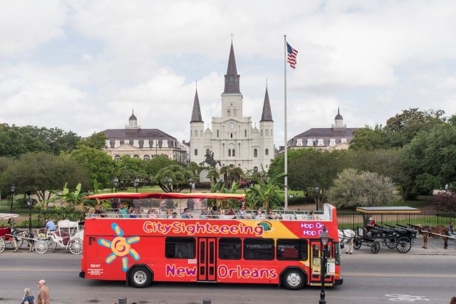 New Orleans: City Sightseeing Hop-On Hop-Off Bus Tour