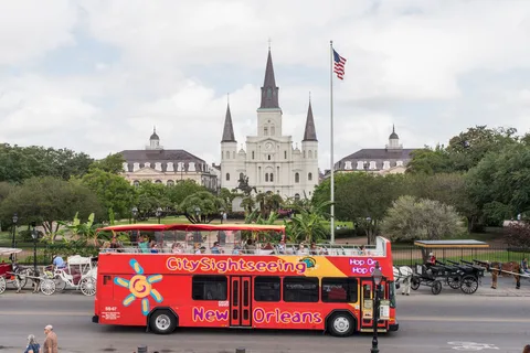 New Orleans: City Sightseeing Hop-On Hop-Off Bus Tour