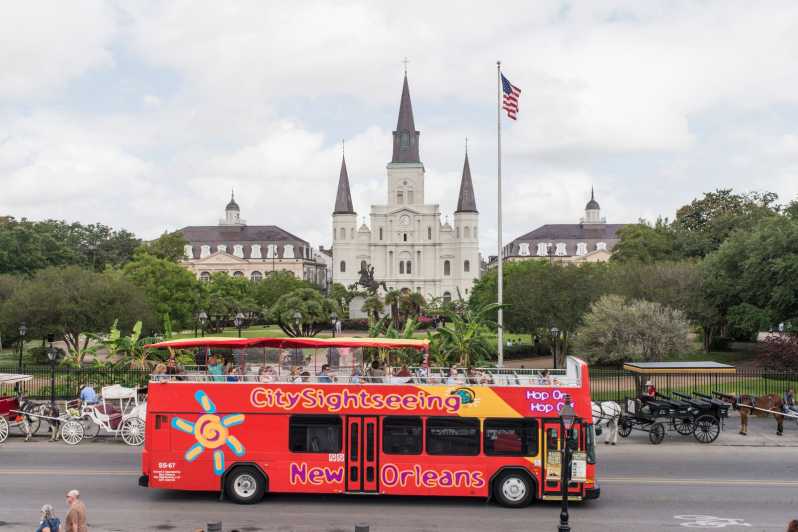 New Orleans: Stadsrondleiding met hop-on-hop-off-bustour