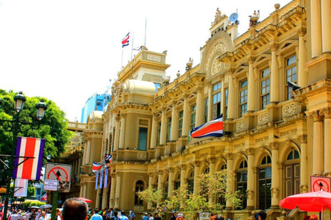 San José: Wycieczka piesza z przewodnikiem, lunch i odbiór z hoteluSan José: wycieczka piesza z przewodnikiem z lunchem i odbiorem z hotelu