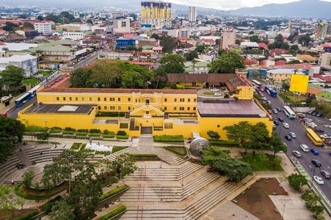 San José: Tour guiado a pie con almuerzo y servicio de recogida del hotelSan José: Visita guiada a pie con almuerzo y recogida en el hotel