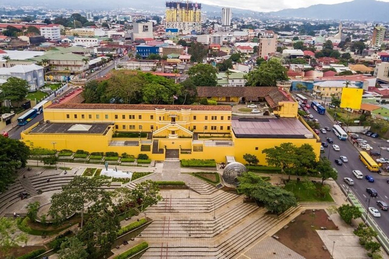 San José: Tour guiado a pie con almuerzo y servicio de recogida del hotelSan José: Visita guiada a pie con almuerzo y recogida en el hotel