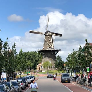 Leiden, Pilgrim Fathers, Canal Cruise & Windmill Visit