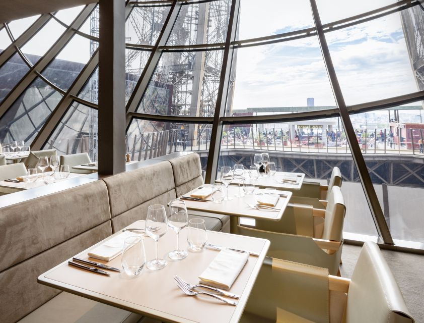 Paris: Eiffel Tower's Madame Brasserie Refined Dinner | GetYourGuide