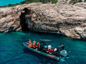 Zadar: Kornati, scheepswrak Sakarun, Golubinka, speedboottocht