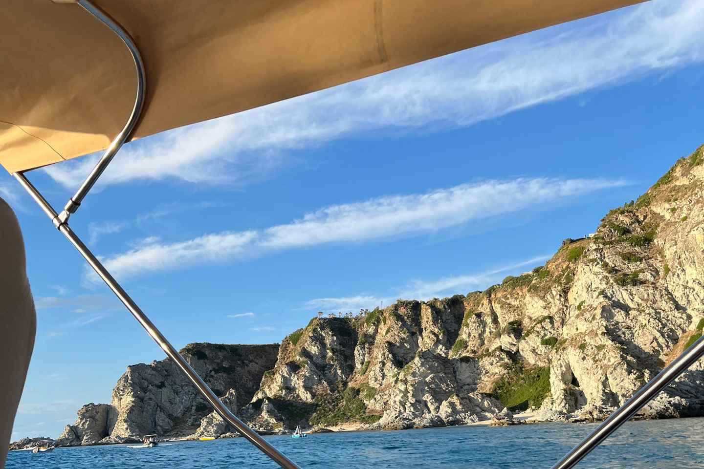 Tropea: tour in barca lungo la Costa degli Dei, snorkeling