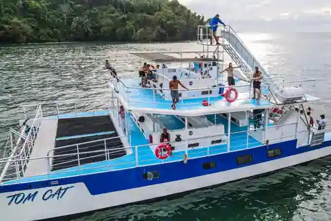Manuel Antonio: Catamaran Cruise to Biesanz Bay with Lunch
