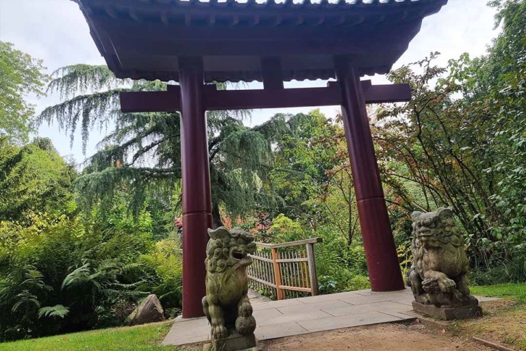 Leverkusen: Jeu de Puzzle pour Smartphone Jardin JaponaisLeverkusen : jeu d'évasion en plein air dans le jardin japonais