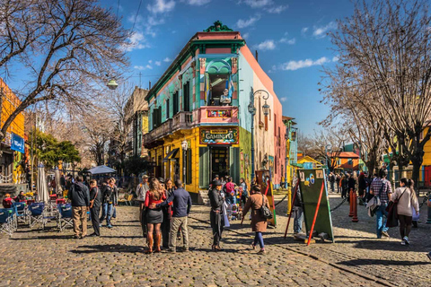 Buenos Aires: 24 timmars hop-on hop-off-buss och flodkryssning