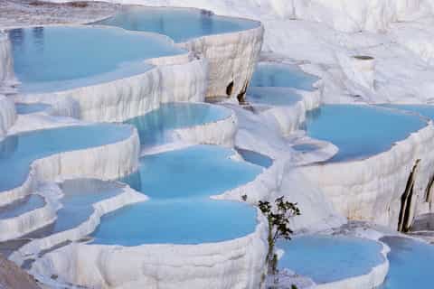 From Antalya/Kemer: Pamukkale and Hierapolis Tour with Lunch