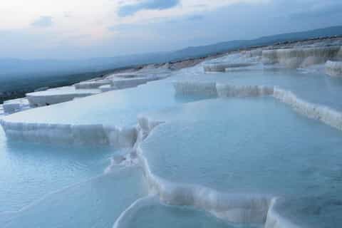 From Antalya/Kemer: Pamukkale and Hierapolis Tour with Lunch