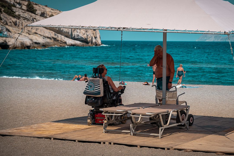 Vanuit Heraklion-gebied: busreis naar Zuid-Kreta en Matala BeachZuid Kreta Matala direct